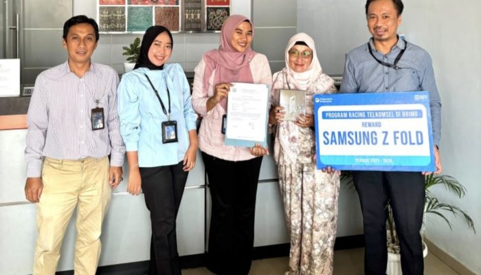 Program BRImo Telkomsel Hadirkan Kejutan, Nasabah Mesuji Raih Hadiah Premium