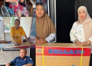 HUT ke-81 PMI, Lima Warga Way Kanan Terima Kursi Roda