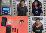 Ungkap Kasus Narkotika di Bumi Ratu, Polres Way Kanan Amankan Dua Terduga Pelaku dan Satu ABH Serta Sabu 1,31 Gram Sabu