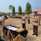 Polres Way Kanan Gelar Upacara Sertijab Kasatlantas, Kasattahti, Kasipropam, Kapolsek Kasui, Kapolsek Pakuan Ratu dan pelantikan Kapolsek Buay Bahuga
